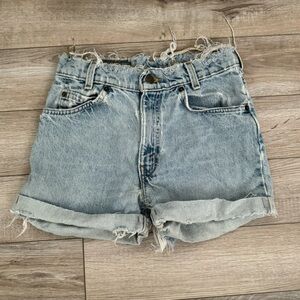 Distressed Vintage Levi Shorts